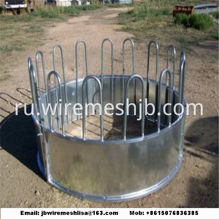 Hot Dipped Galvanized Cattle Hay Bale Feeder